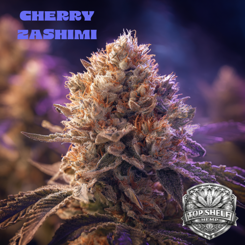 Cherry Zashimi THCA hemp flower premium strain